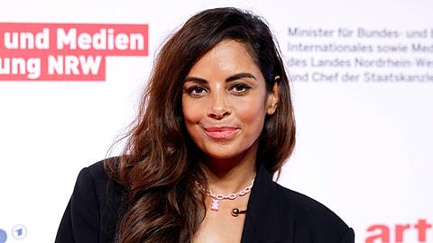 Collien Fernandes w&auml;hrend eines Events im Juni 2026.