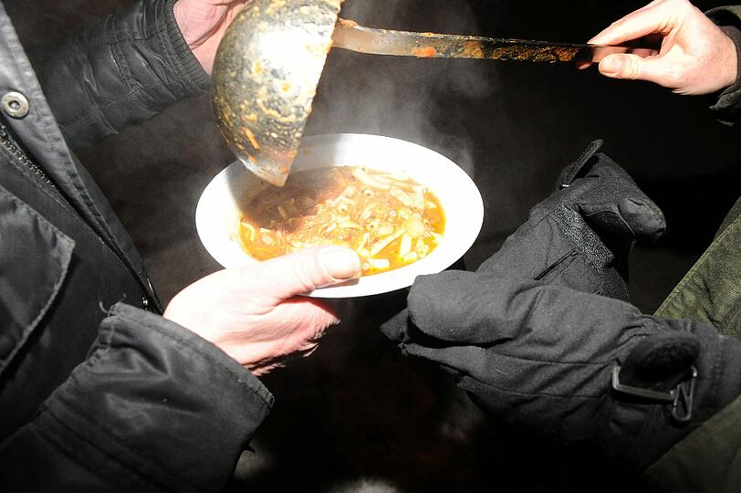 Bei Minusgraden an diesem Wochenende sind Obdachlose und Wohnungssuchende besonders betroffen vom kalten Winter.