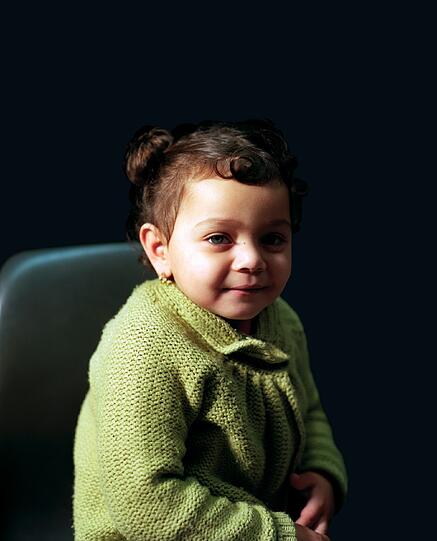 Amina (2), Kosovo.