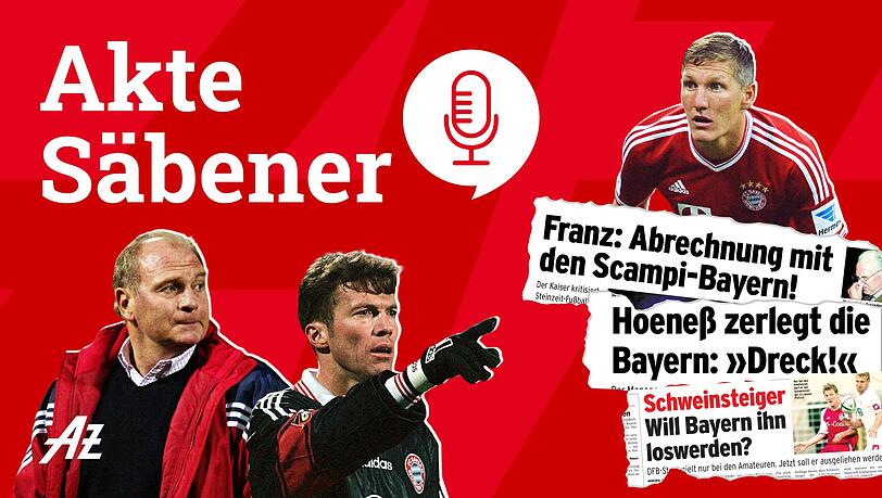 Der neue Podcast der Abendzeitung &uuml;ber die Mythen und Skandale des FC Bayern: Akte S&auml;bener.
