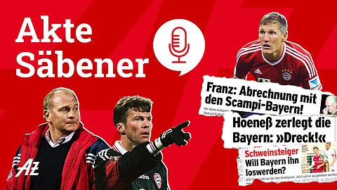 Der neue Podcast der Abendzeitung &uuml;ber die Mythen und Skandale des FC Bayern: Akte S&auml;bener.