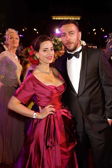 Lena Hoschek und Mario Frajuk