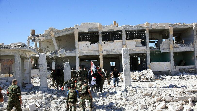 Syrische Regierungstruppen rücken im Norden Aleppos ein. Foto: SANA Syrische Regierungstruppen rücken im Norden Aleppos ein. Foto: SANA