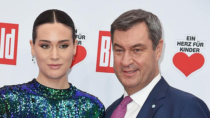 Markus Söder kam mit Tochter Gloria Burkandt zur Spendengala "Ein Herz für Kinder"