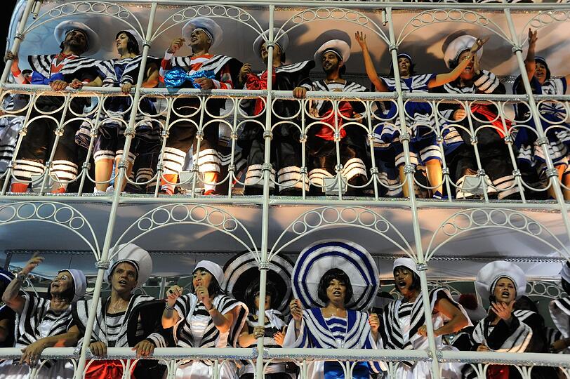Eine Stadt im Ausnahmezustand: Die heißen Bilder vom bunten Karnevalstreiben in Rio de Janeiro.