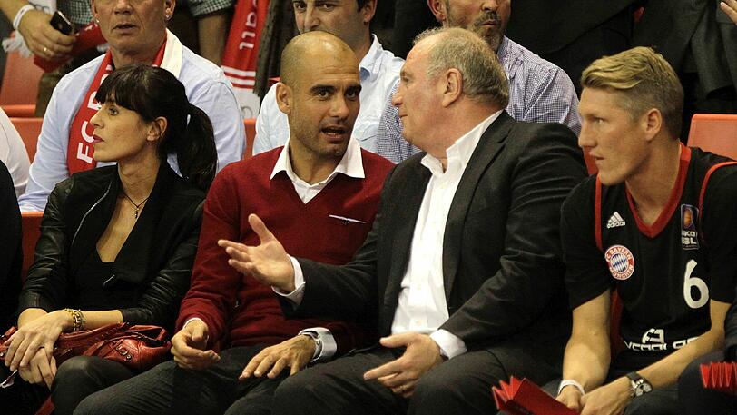 FC Bayern Basketball Audi Dome Schweinsteiger Hoeneß Guardiola