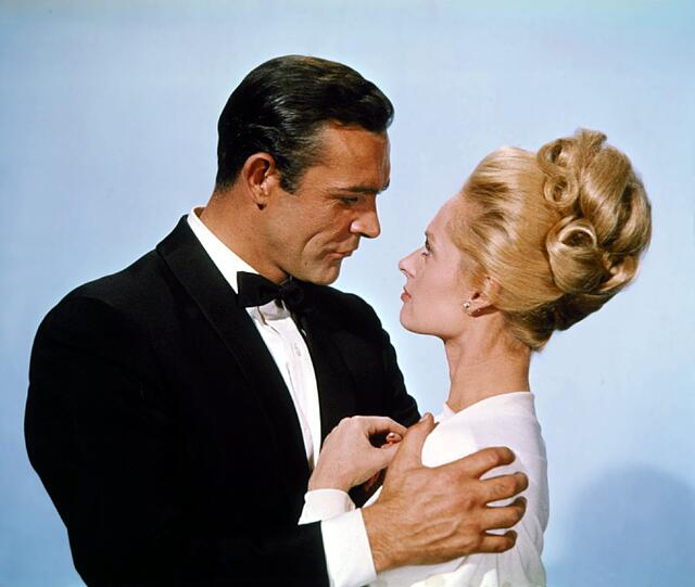 Sean Connery und Tippi Hedren in dem Hitchcock-Film "Marnie" von 1964