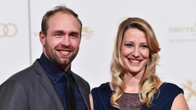 Julia und Robert Harting freuen sich auf ihre Zwillinge. Julia und Robert Harting freuen sich auf ihre Zwillinge.