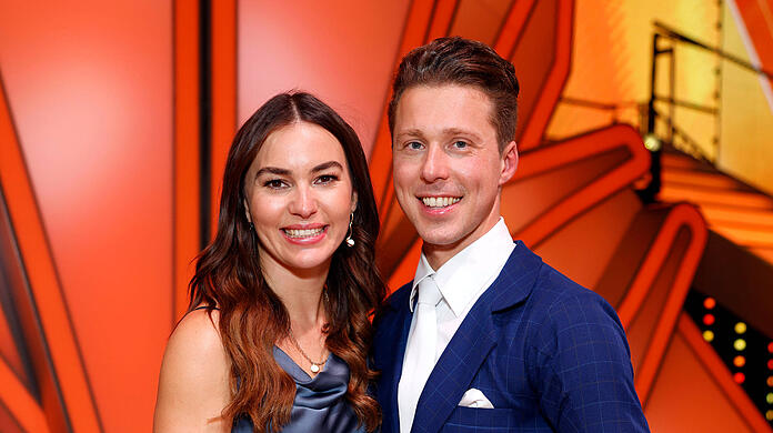 Profitänzer Renata Lusin und Ehemann Valentin