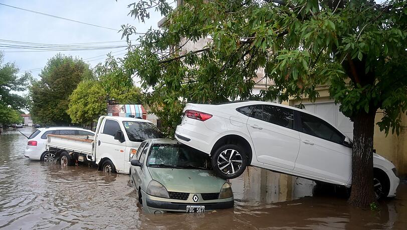 Das Unwetter hat für viel Zerstörung gesorgt.