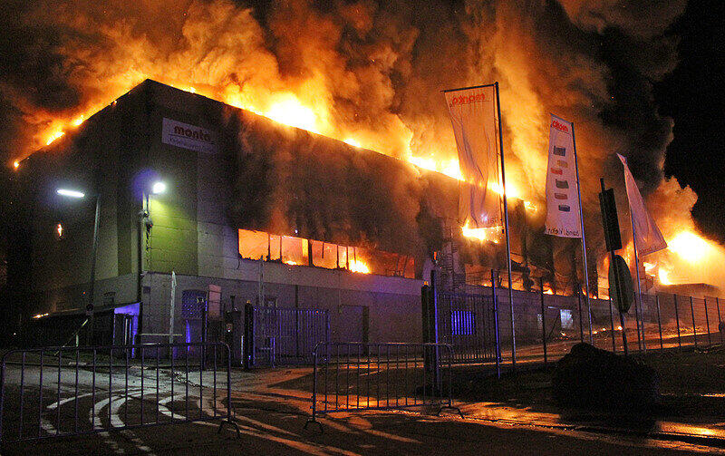 Die Bilder vom Großbrand