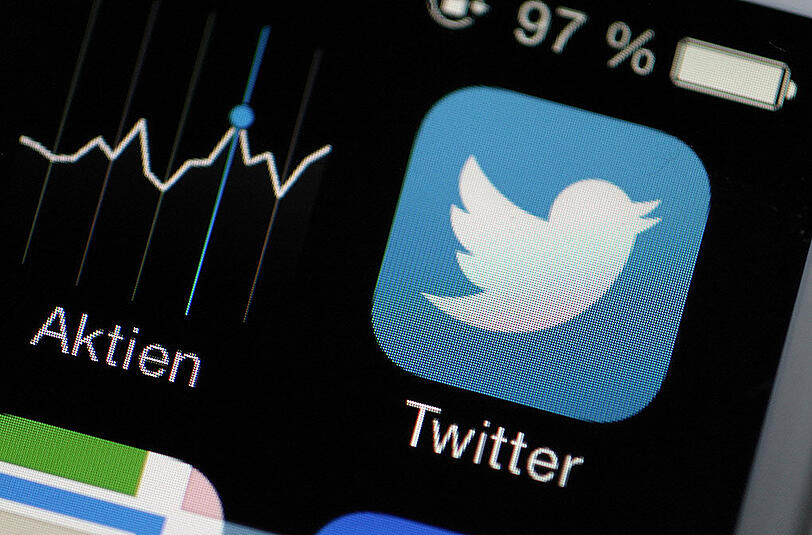 Eine Twitter- und eine Aktien-App. (Symbolbild)