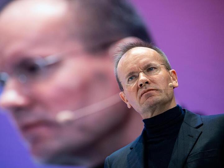 Markus Braun spricht während einer Konferenz. (Archivbild)