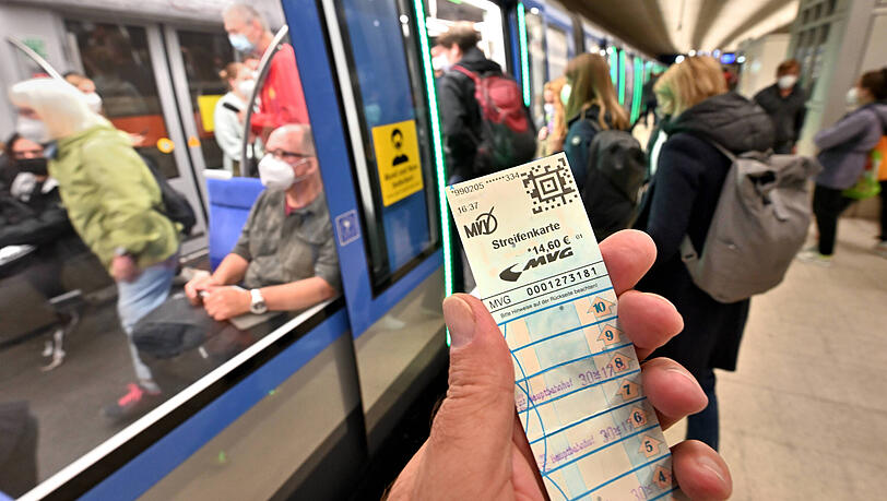 Mit der MVV-Streifenkarte geht es nun noch weiter ins Umland.