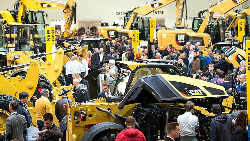 Spielwiese für Männer: Die Bauma 2016 in München. Spielwiese für Männer: Die Bauma 2016 in München.