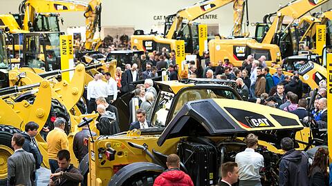 Spielwiese für Männer: Die Bauma 2016 in München.