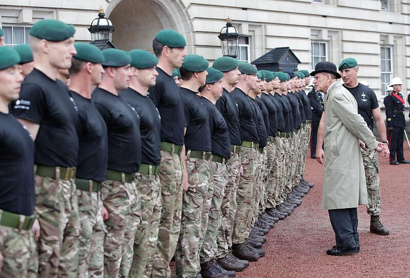 Die Bilder vom Abschied von Prinz Philip in den Ruhestand.