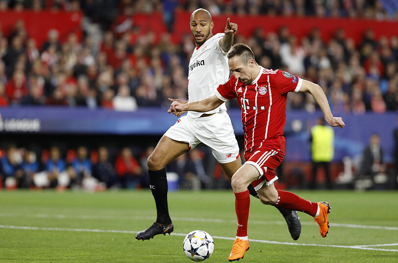 Franck Ribéry: Note 2. Eminent wichtiger Schuss, der dann abgefälscht, zum 1:1 wurde. Bereitete das 2:1 vor. Glück für den Franzosen, dass er nach Foul und Geschubse gegen Correa nur Gelb sah (13.).
