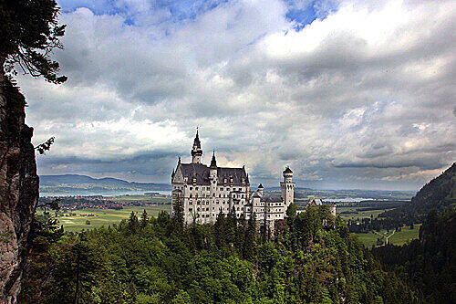 Das beliebteste Ausflugsziel in Bayern: 1,3 Millionen Besucher zog es 2008 zum Schloss Neuschwanstein.