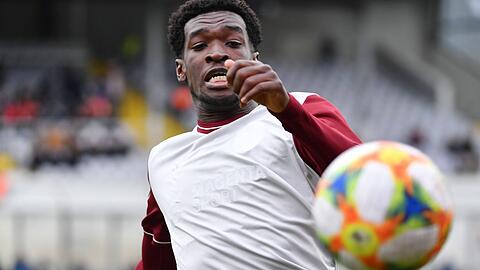 Bis zur Corona-Pause der beste Schütze in der 3. Liga: Kwasi Okyere &bdquo;Otschi&ldquo; Wriedt von FC Bayern München.