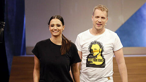 Oliver und Amira Pocher harmonieren gut miteinander - vor und abseits der Kamera.