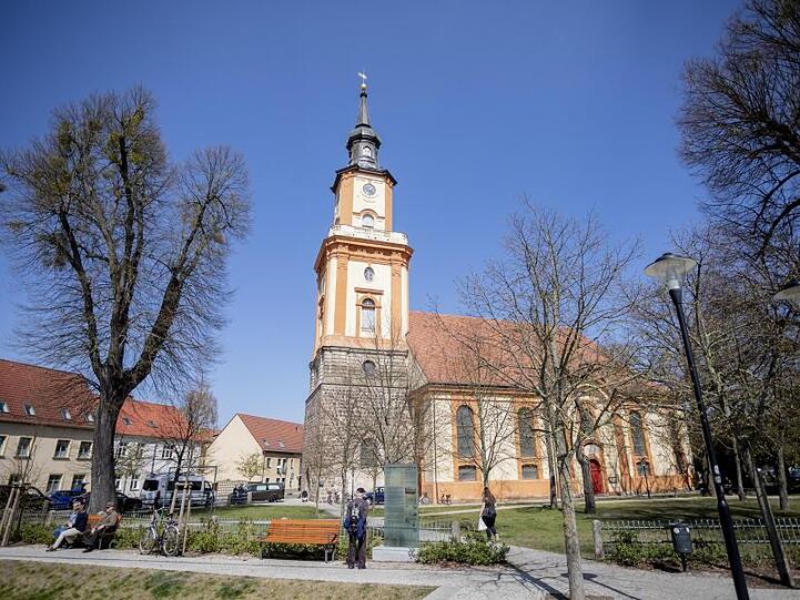 Die Maria-Magdalenen-Kirche in Templin, wo Bundeskanzlerin Merkel Abschied von ihrer Mutter nahm.