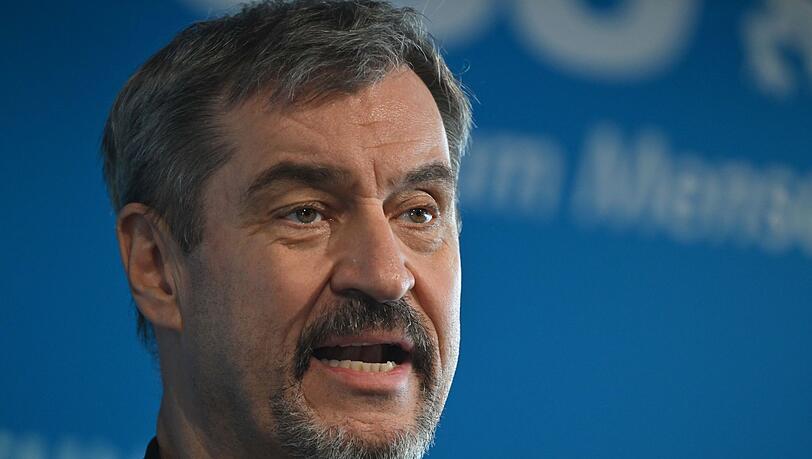 Markus Söder hält 15 Euro beim Mindestlohn für erreichbar. (Archivbild)