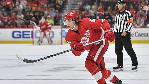 Urgewalt: Seider ist Rookie des Jahres in der NHL.