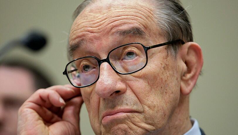 Der frühere Chef der US-Notenbank Fed, Alan Greenspan, ist tot. (Archivbild) Der frühere Chef der US-Notenbank Fed, Alan Greenspan, ist tot. (Archivbild)