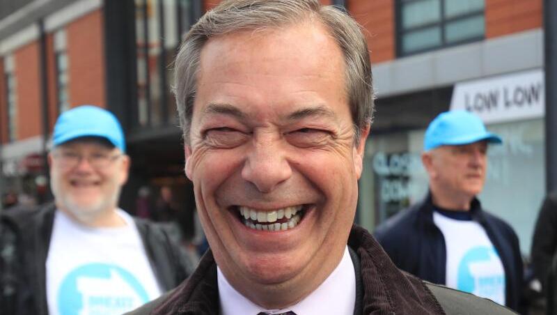 Seine Brexit-Partei könnte bei der Europawahl einen spektakulären Erfolg einfahren: Ex-Ukip-Chef Nigel Farage. Seine Brexit-Partei könnte bei der Europawahl einen spektakulären Erfolg einfahren: Ex-Ukip-Chef Nigel Farage.