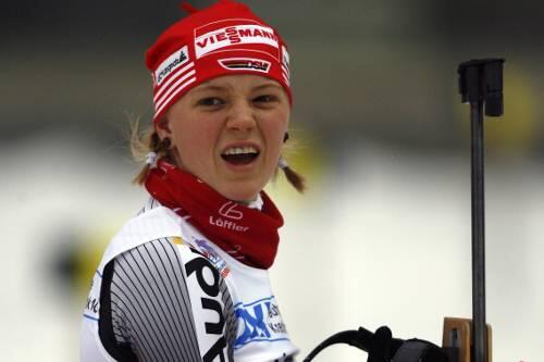 Wechselt vorübergehend zum Langlauf: Biathletin Miriam Gössner.