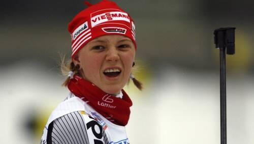 Wechselt vorübergehend zum Langlauf: Biathletin Miriam Gössner. Wechselt vorübergehend zum Langlauf: Biathletin Miriam Gössner.