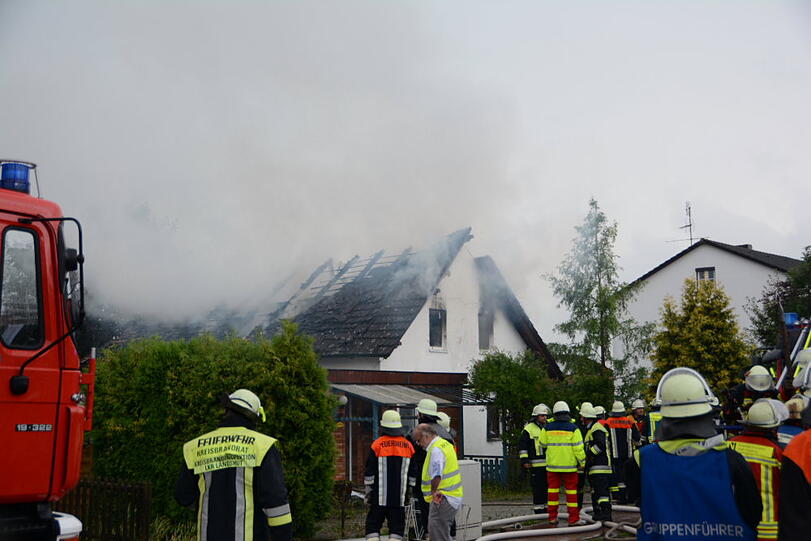 Sehen Sie hier weitere Bilder vom Unglück in Bodenkirchen.