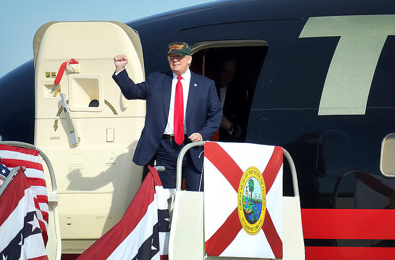 Donald Trump: Wahlkampf in Florida.