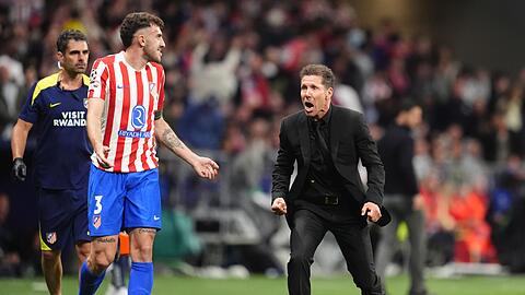 Diego Simeone gilt als die gr&ouml;&szlig;te "Nervens&auml;ge" im Weltfu&szlig;ball. (Archivbild)