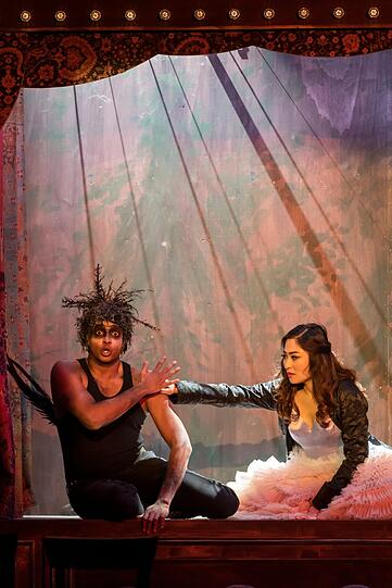 Mozarts "Zauberflöte" im Staatstheater Augsburg.