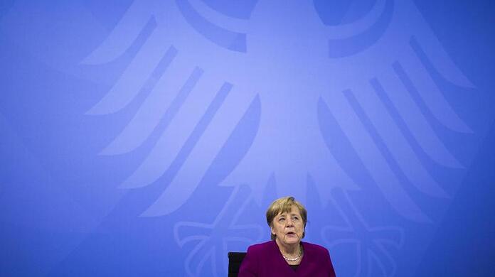 Bundeskanzlerin Angela Merkel. Der Impfgipfel mit der Kanzlerin wird verschoben.