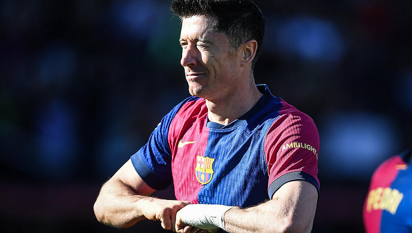Robert Lewandowski geht seit 2022 für den FC Barcelona auf Torejagd.
