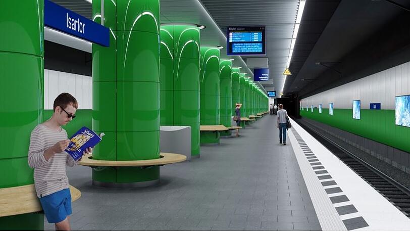 Der Bahnhof Isartor bleibt grün. Der Bahnhof Isartor bleibt grün.
