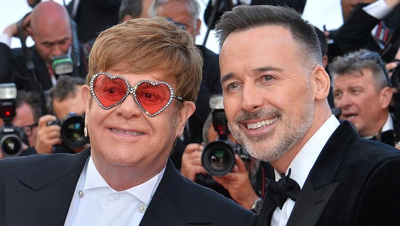Sir Elton John und David Furnish sind seit 2014 verheiratet.
