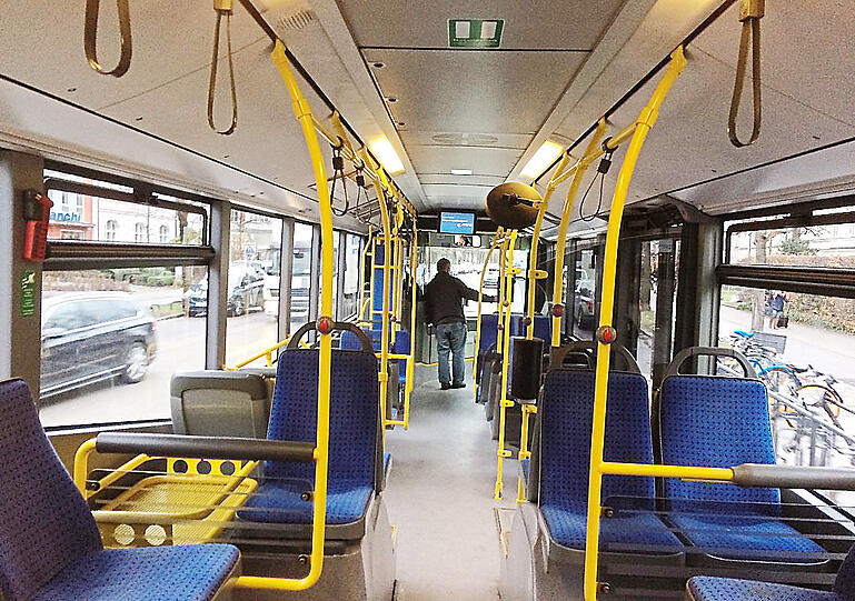 Oft leer: In den Bussen sind häufig wenig Fahrgäste anzutreffen. Noch, sagt die MVG. Es dauere bis zu zwei Jahren, bis der Betrieb normal laufe.