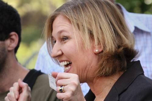 Sie hat es geschafft: Zipi Livni.