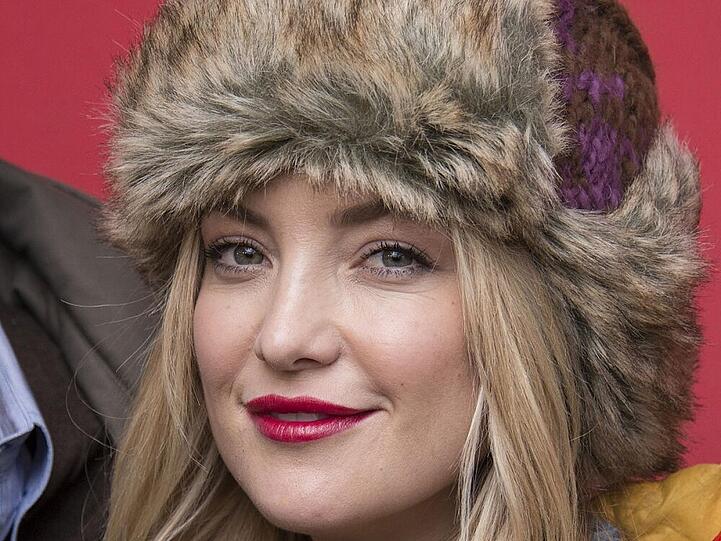 Kate Hudson weiß: Pelz ist in - vor allem wenn er Fake ist