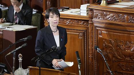 Die japanische Ministerpr&auml;sidentin Sanae Takaichi steht f&uuml;r einen sicherheitspolitisch harten Kurs. (Archivbild)