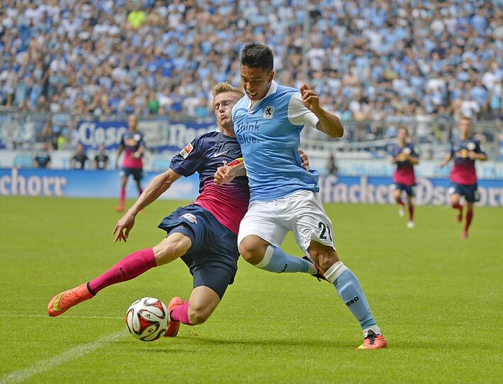 BOBBY WOOD: Note 3. Der Aktivpunkt in der Löwen-Offensive: Wood sprintete unermüdlich die linke Außenbahn hoch und runter und hatte den Ausgleich kurz vor der Halbzeit auf dem Fuß - doch der Ball wurde auf der Torlinie geklärt.