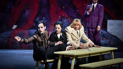 Vincent Sauer (links), Pola Jane O?mara, Max Poerting und Steffen Link.