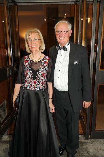 Der deutsche Unternehmer Erich Kellerhals mit Ehefrau Helga.