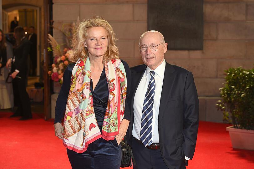 Stefan Aust mit Frau Katrin Hinrichs-Aust
