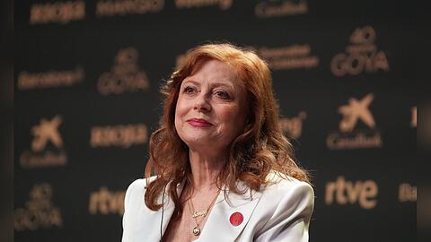 Susan Sarandon wird bei den Goya-Awards f&uuml;r ihr Lebenswerk ausgezeichnet.