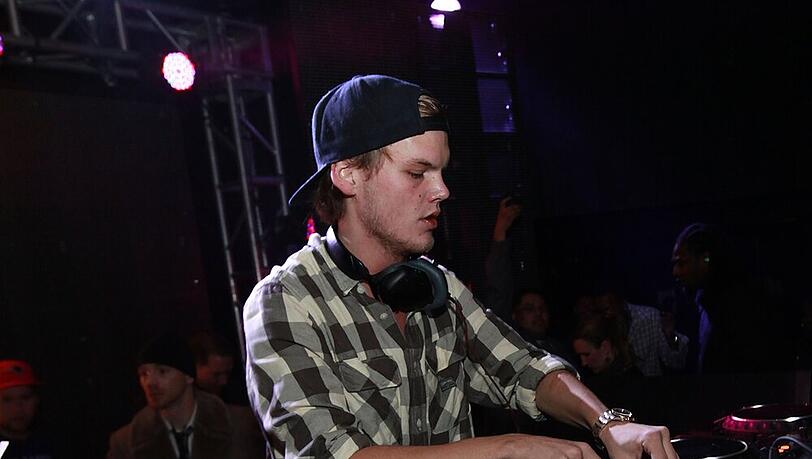 Avicii legt im Januar 2013 auf einem Festival in Utah auf Avicii legt im Januar 2013 auf einem Festival in Utah auf